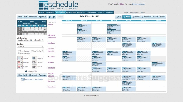eSchedule Small Screenshot 6